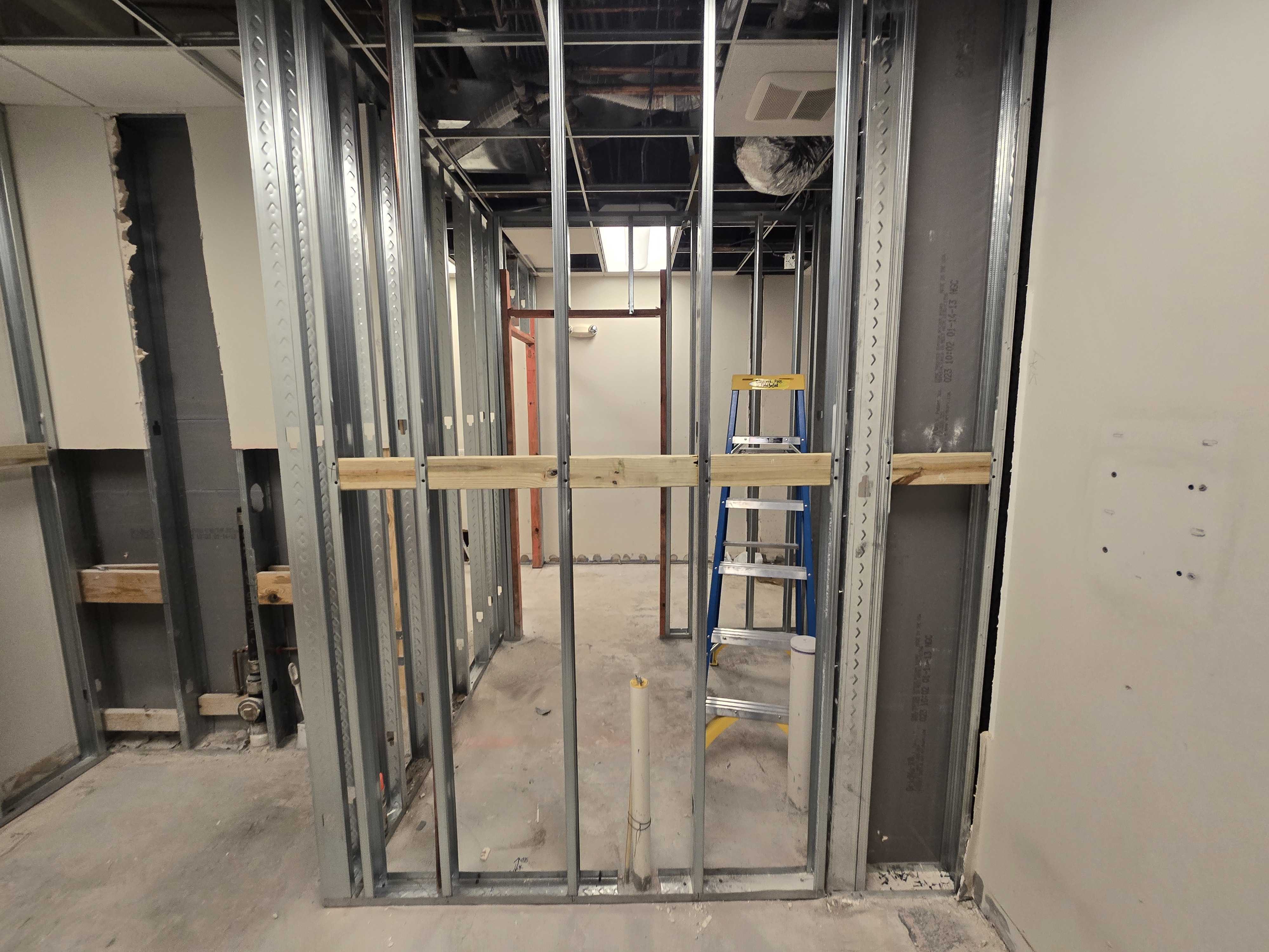 Construction framing detail